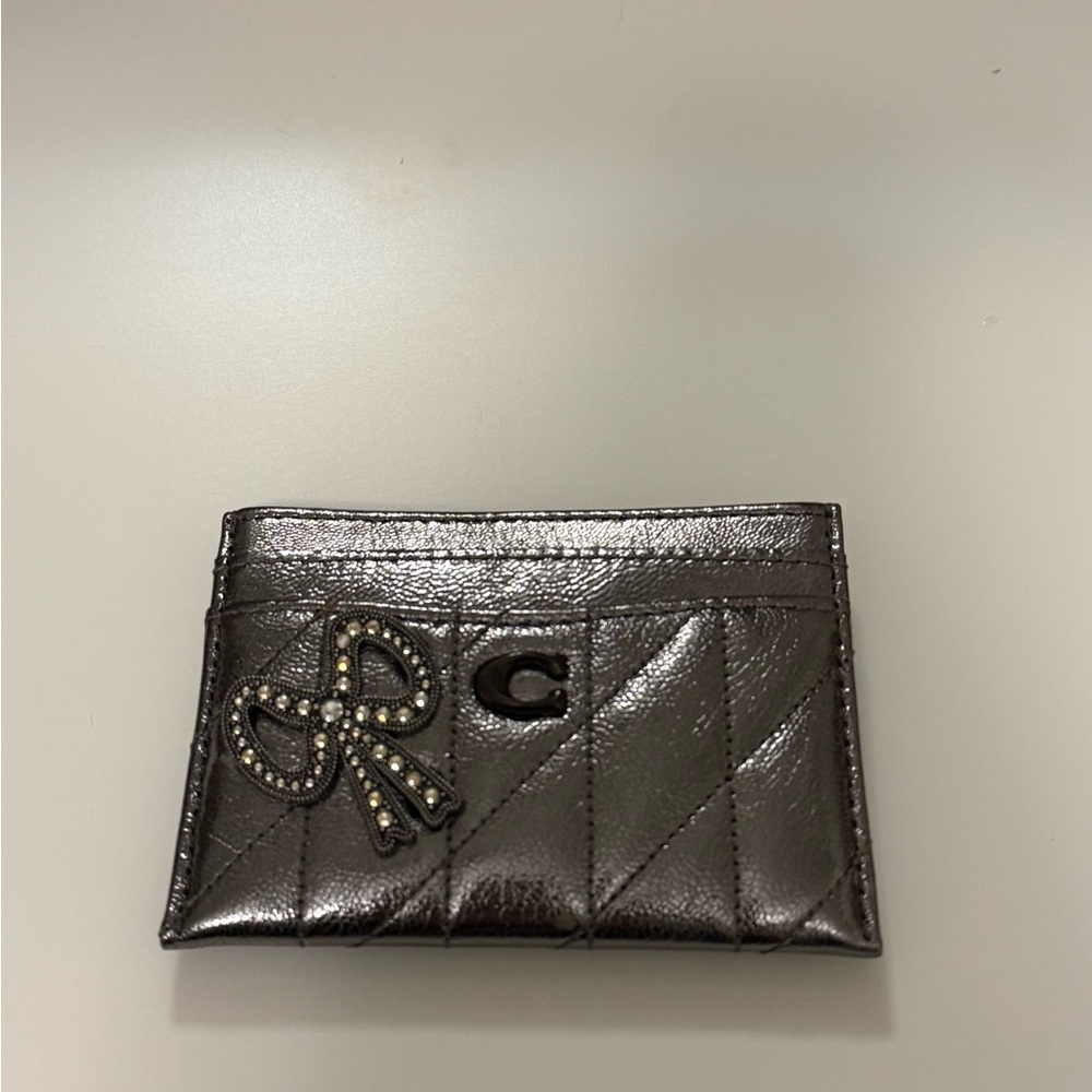 COACH  Metallic Card Holder